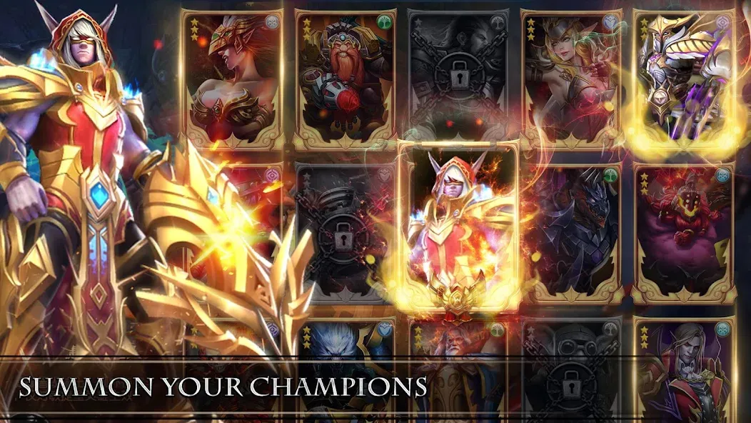 Trials of Heroes: Idle RPG (Триалс оф Хироес) [МОД Все открыто] APK Android Screenshot 2