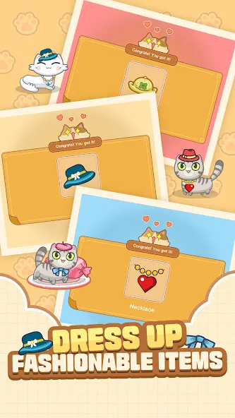 Cat Time - Cat Game, Match 3 (Кэт Тайм) [МОД Premium] APK Android Screenshot 4