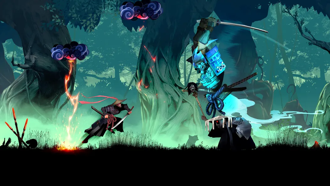 Kaz Warrior 2: Warzone & RPG (Ниндзя Воин 2) [МОД Unlocked] APK Android Screenshot 3