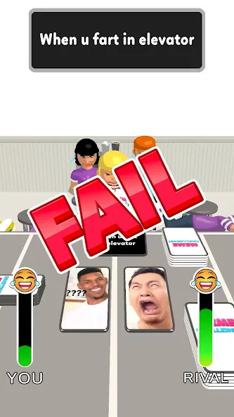 Meme Challenge: Dank Memes (Мим челлендж) [МОД Бесконечные монеты] APK Android Screenshot 2