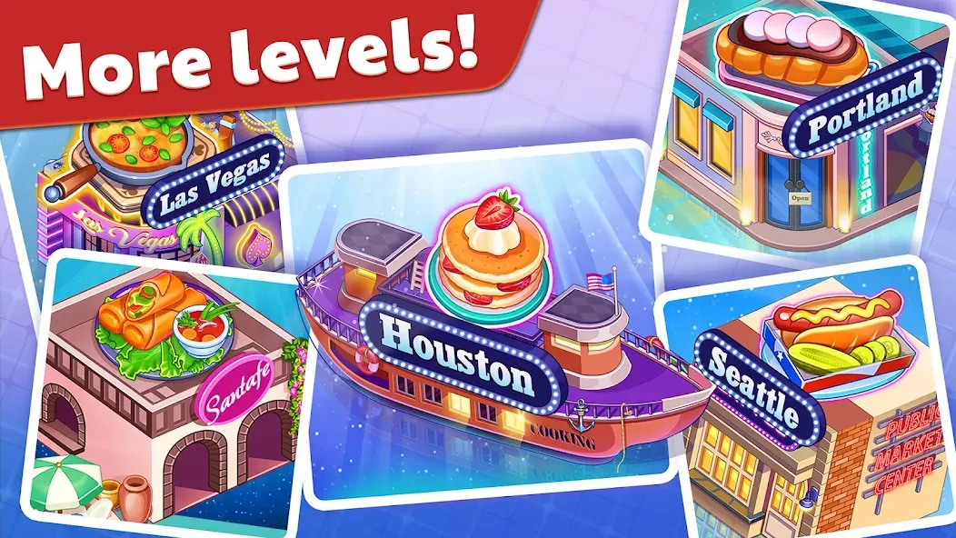 American Cooking Star Games (Американская звезда кулинарии) [МОД Много денег] APK Android Screenshot 4