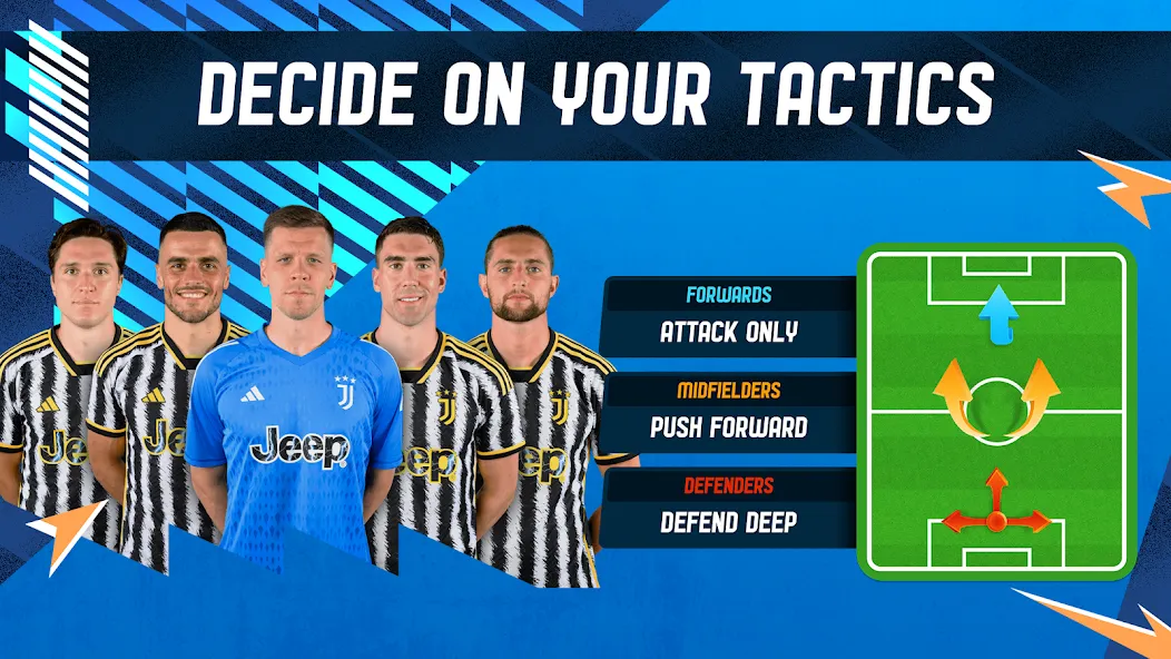 OSM 23/24 - Soccer Game [МОД Unlocked] APK Android Screenshot 2