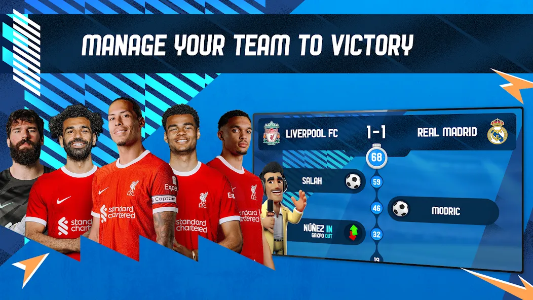 OSM 23/24 - Soccer Game [МОД Unlocked] APK Android Screenshot 5