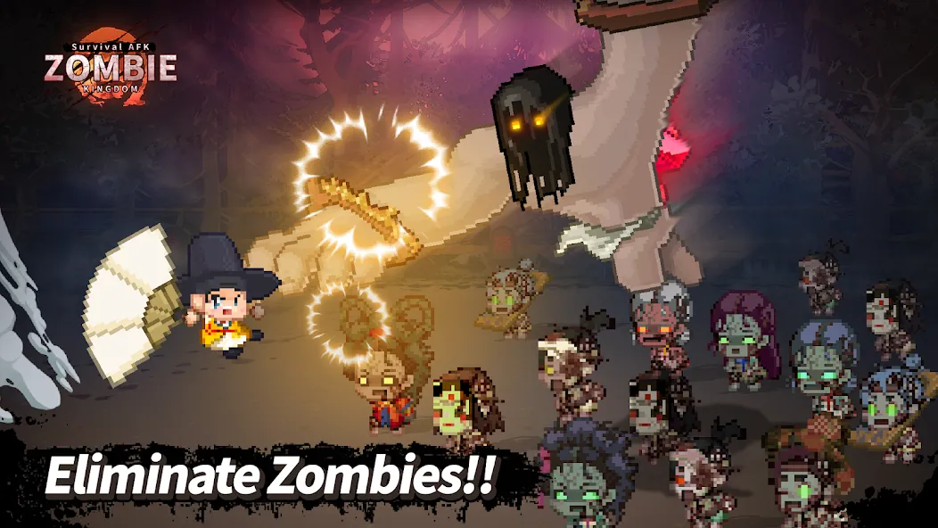 ZOMBIE Kingdom : Idle RPG (ЗОМБИ Кингдом) [МОД Unlocked] APK Android Screenshot 5