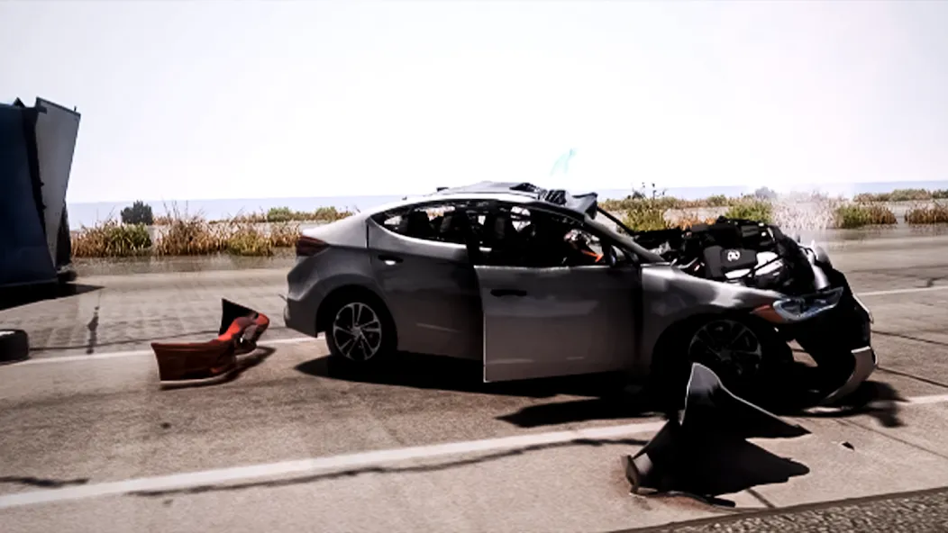 Car Crash Car Test Simulator [МОД Много денег] APK Android Screenshot 3