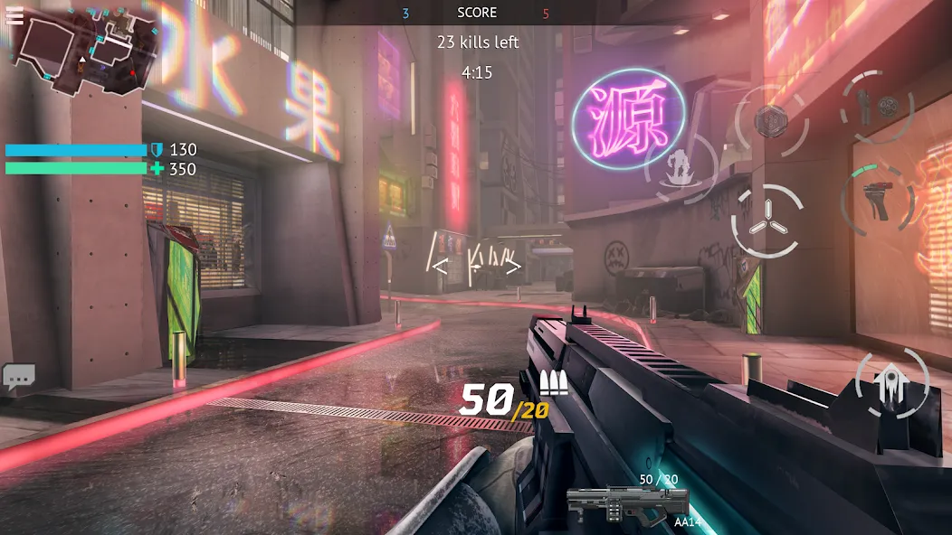 Infinity Ops: Cyberpunk FPS (Инфинити Опс) [МОД Меню] APK Android Screenshot 1