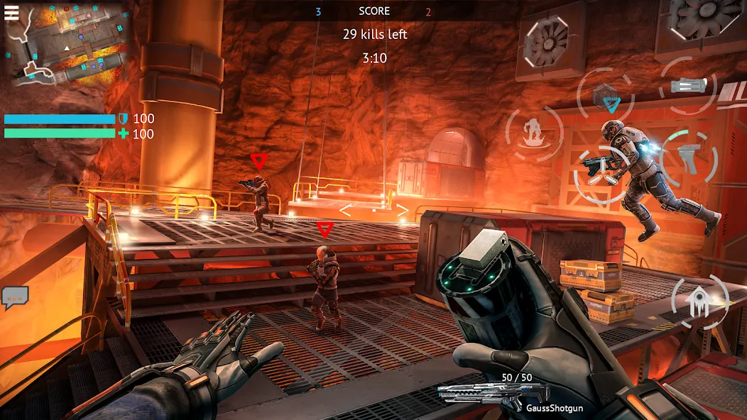 Infinity Ops: Cyberpunk FPS (Инфинити Опс) [МОД Меню] APK Android Screenshot 4