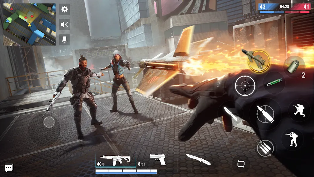 Modern Strike Online: PvP FPS (Модерн Страйк Онлайн) [МОД Меню] APK Android Screenshot 3