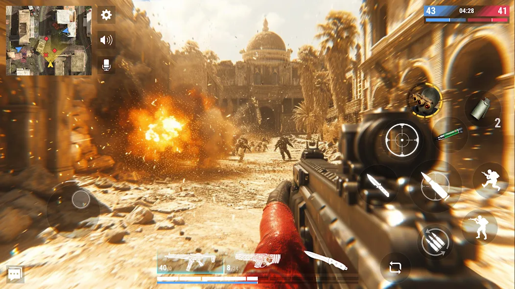 Modern Strike Online: PvP FPS (Модерн Страйк Онлайн) [МОД Меню] APK Android Screenshot 5