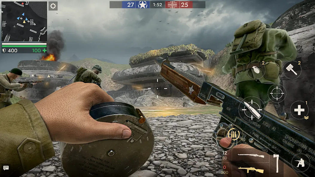 World War Heroes — WW2 PvP FPS (Ворлд Вар Хироес) [МОД Premium] APK Android Screenshot 1
