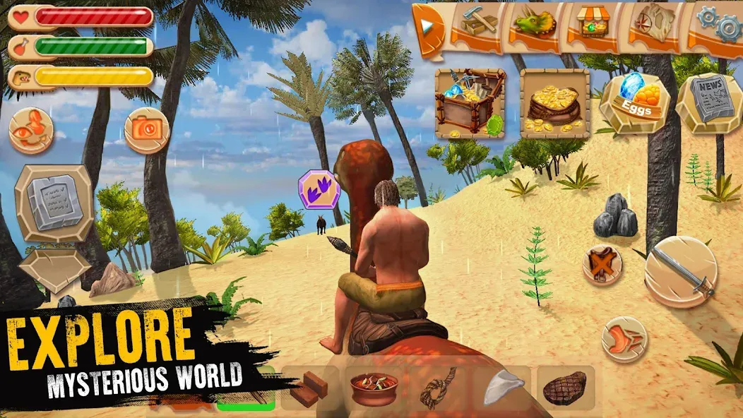 Jurassic Survival Island (Джурастик Сурвайвал Айленд) [МОД Все открыто] APK Android Screenshot 5