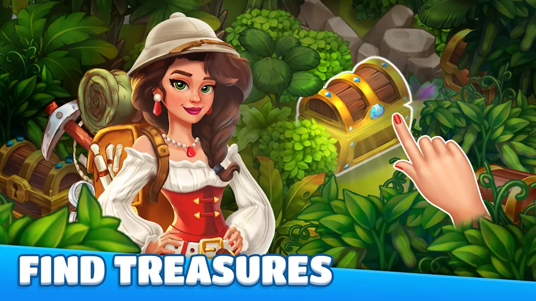 Adventure Bay - Farm Games (Приключенческая бухта) [МОД Mega Pack] APK Android Screenshot 1