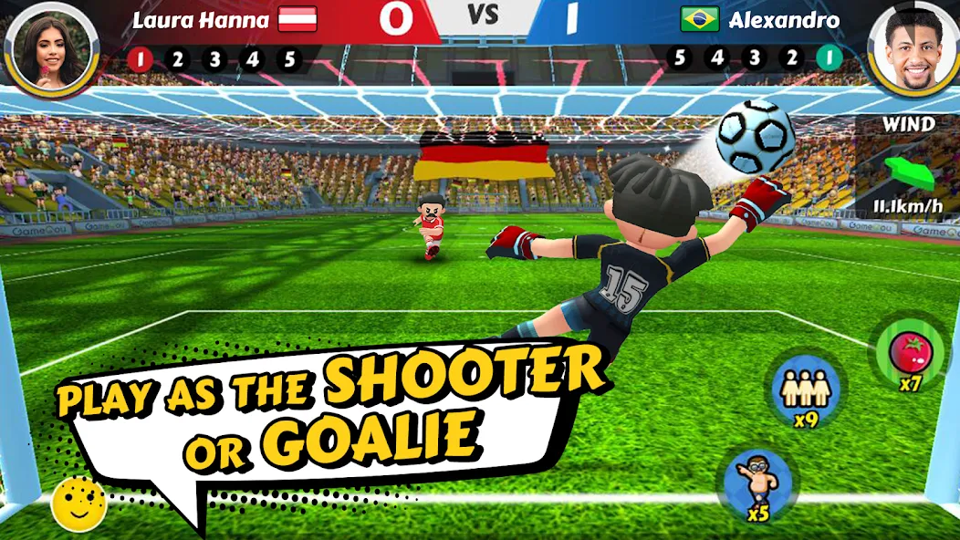 Perfect Kick 2 - Online Soccer (Пэрфект Кик2) [МОД Все открыто] APK Android Screenshot 2