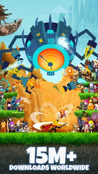 Tap Titans 2: Clicker Idle RPG (Тап Титаны 2) [МОД Все открыто] APK Android Screenshot 1