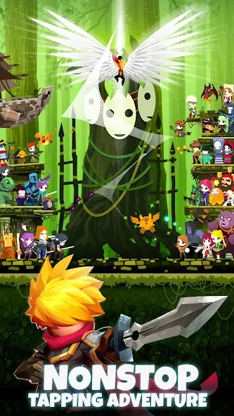 Tap Titans 2: Clicker Idle RPG (Тап Титаны 2) [МОД Все открыто] APK Android Screenshot 2