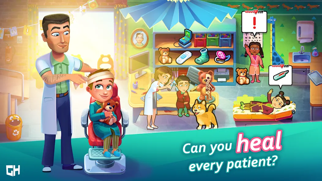 Heart's Medicine Hospital Heat [МОД Много денег] APK Android Screenshot 2