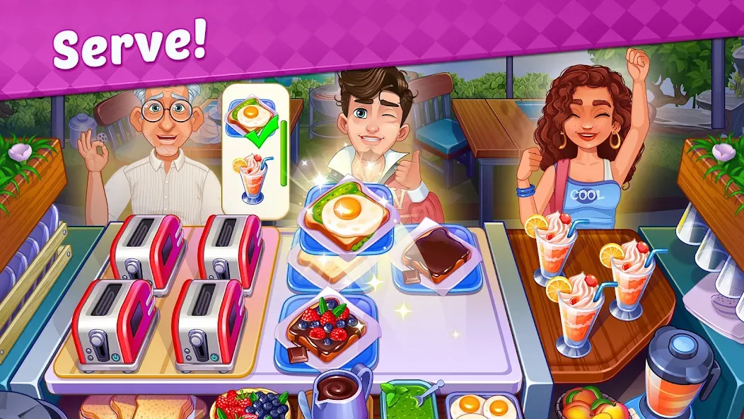 My Cafe Shop : Cooking Games (Мой Кафе Шоп) [МОД Unlocked] APK Android Screenshot 3