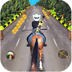 Cowboy Horse Run [МОД Бесконечные монеты] APK Android