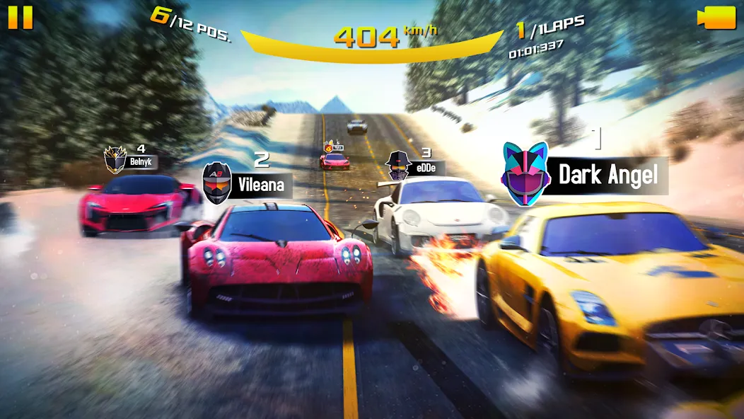 Asphalt 8 - Car Racing Game (Асфальт 8) [МОД Бесконечные монеты] APK Android Screenshot 5