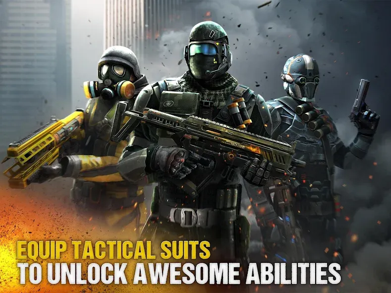 Modern Combat 5: mobile FPS (Модерн Комбат 5) [МОД Бесконечные монеты] APK Android Screenshot 2