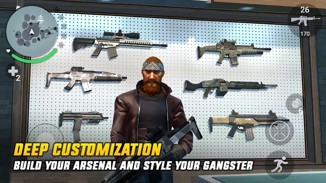 Gangstar New Orleans (Гангстар) [МОД Mega Pack] APK Android Screenshot 1
