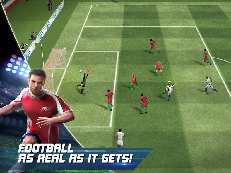 Real Football (Реал Футбол) [МОД Бесконечные монеты] APK Android Screenshot 1