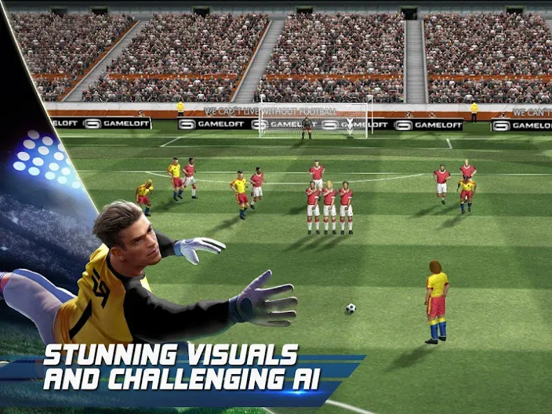 Real Football (Реал Футбол) [МОД Бесконечные монеты] APK Android Screenshot 2