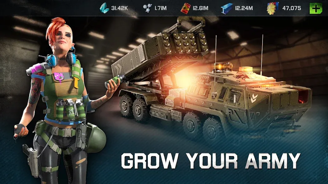 War Planet Online: MMO Game (Вар Планет Онлайн) [МОД Много денег] APK Android Screenshot 2