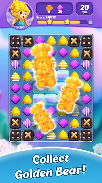 Candy Charming - Match 3 Games (энди Чарминг) [МОД Бесконечные монеты] APK Android Screenshot 3