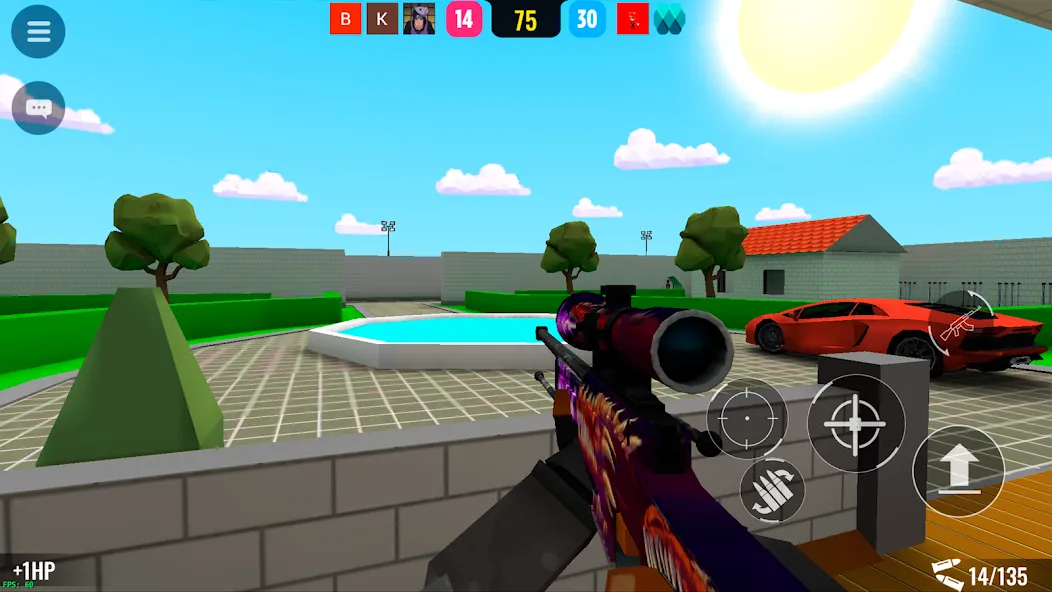 BLOCKFIELD — 5v5 PvP Shooter (БЛОКФИЛД) [МОД Много денег] APK Android Screenshot 2