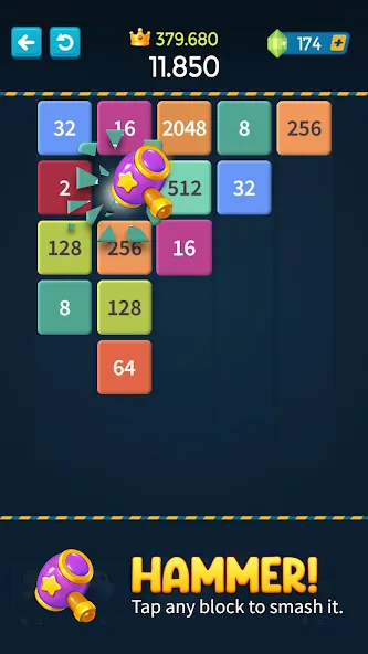 1M - Merge Number Block Puzzle [МОД Premium] APK Android Screenshot 3