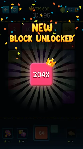 1M - Merge Number Block Puzzle [МОД Premium] APK Android Screenshot 5