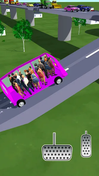 Bus Arrival (Прибытие автобуса) [МОД Unlocked] APK Android Screenshot 1