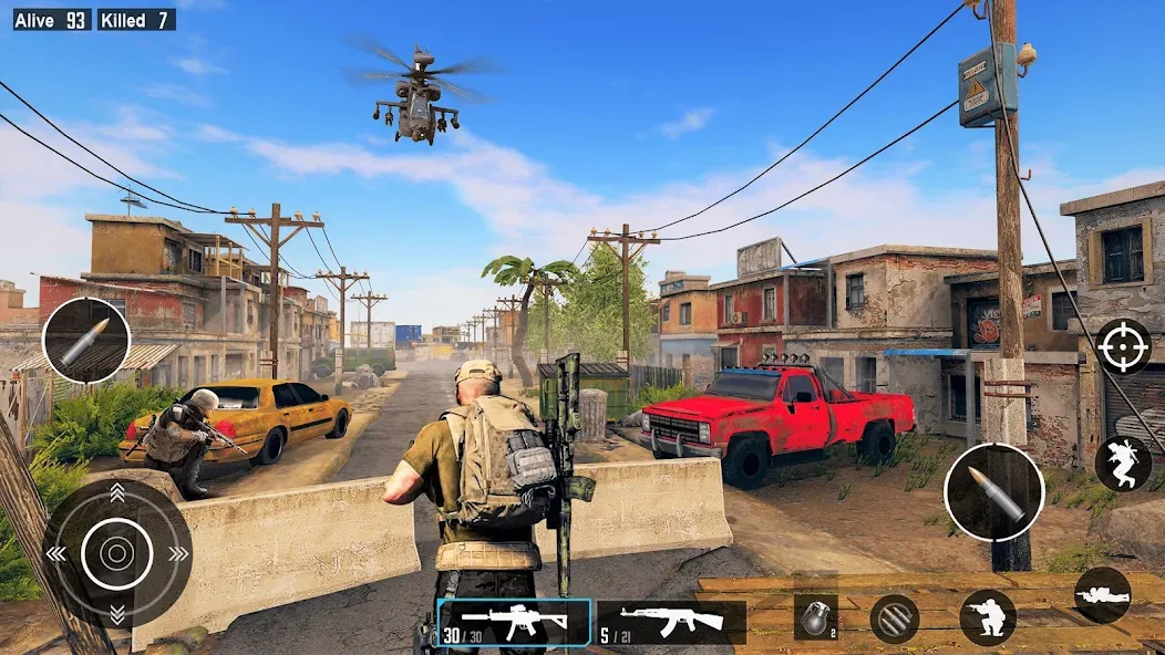 Commando Gun Shooting Games [МОД Unlocked] APK Android Screenshot 1