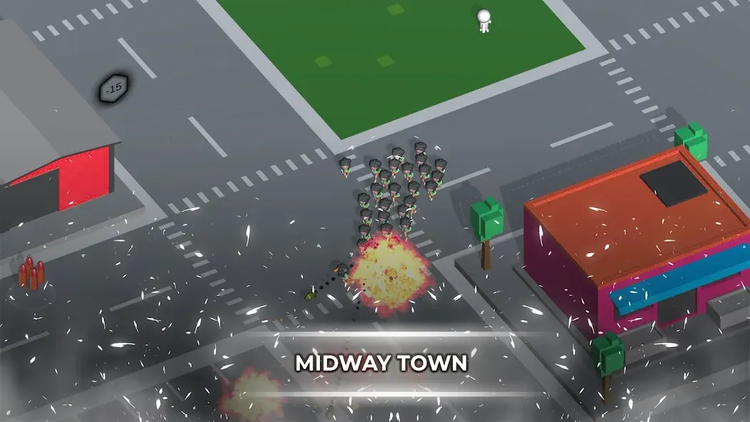 Crowd War - Action Game (Крауд Вар) [МОД Бесконечные монеты] APK Android Screenshot 3