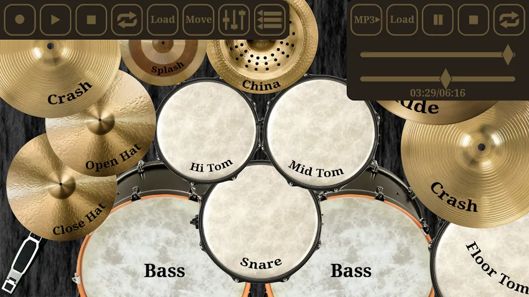 Drum kit (Drums) free [МОД Unlocked] APK Android Screenshot 3