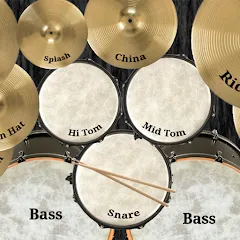 Drum kit (Drums) free (Drums) free Drum kit (Drums) free [МОД Unlocked] APK Android