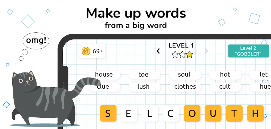 Words in Word [МОД Mega Pack] APK Android Screenshot 1