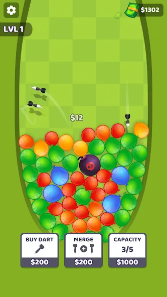 Merge Cutter (Мердж Катер) [МОД Unlocked] APK Android Screenshot 2