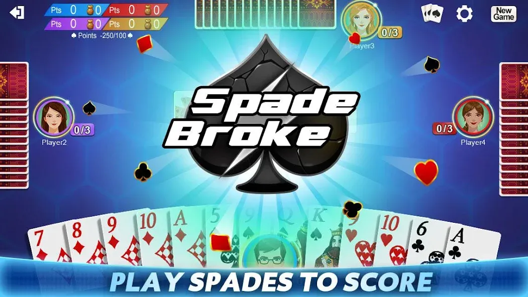 Spades (Спейдс) [МОД Много денег] APK Android Screenshot 3