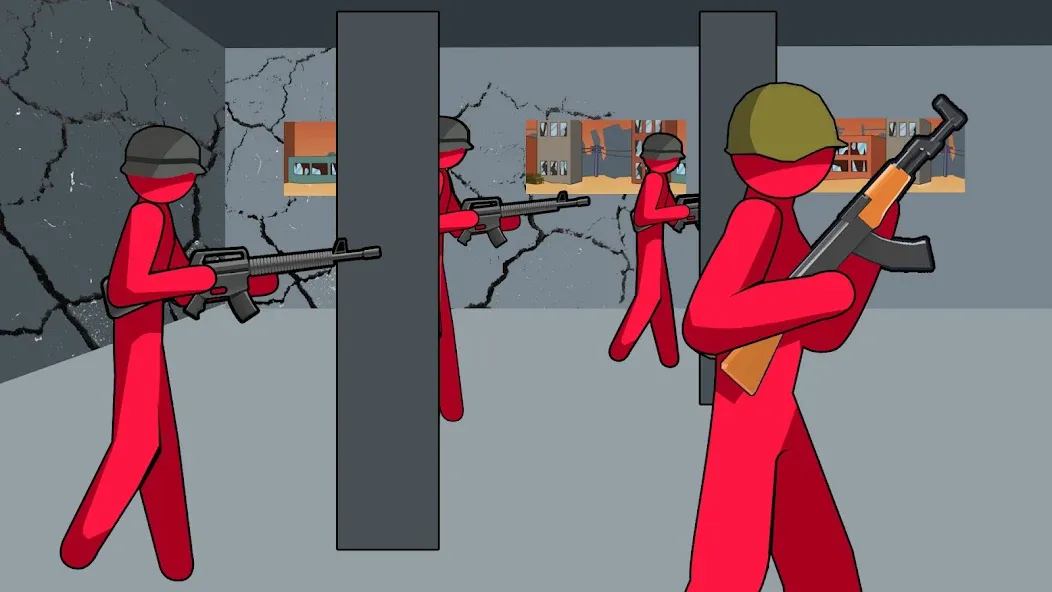 Stickman History Battle (Стикмен История Битва) [МОД Много денег] APK Android Screenshot 3