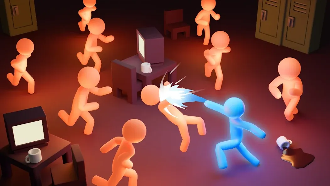 Stick Fighter: Battle Stickman (Стк Файтер) [МОД Mega Pack] APK Android Screenshot 4