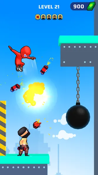 Web Master: Stickman Superhero (Вебмастер) [МОД Все открыто] APK Android Screenshot 4