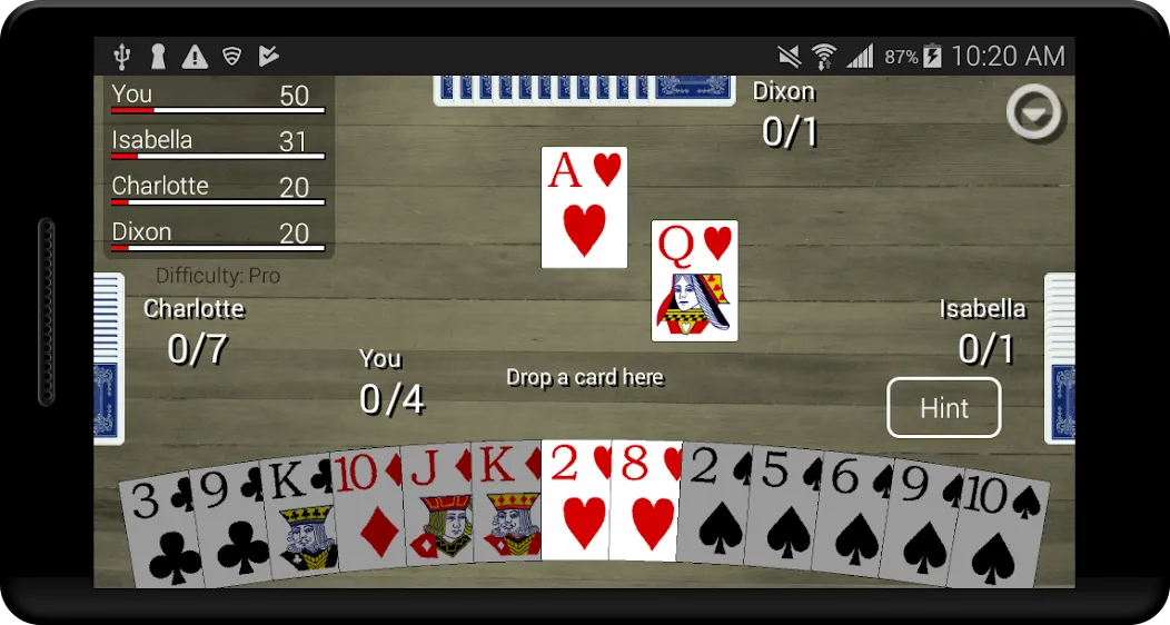 Spades Card Classic (Спейдс Кард Классик) [МОД Unlocked] APK Android Screenshot 4