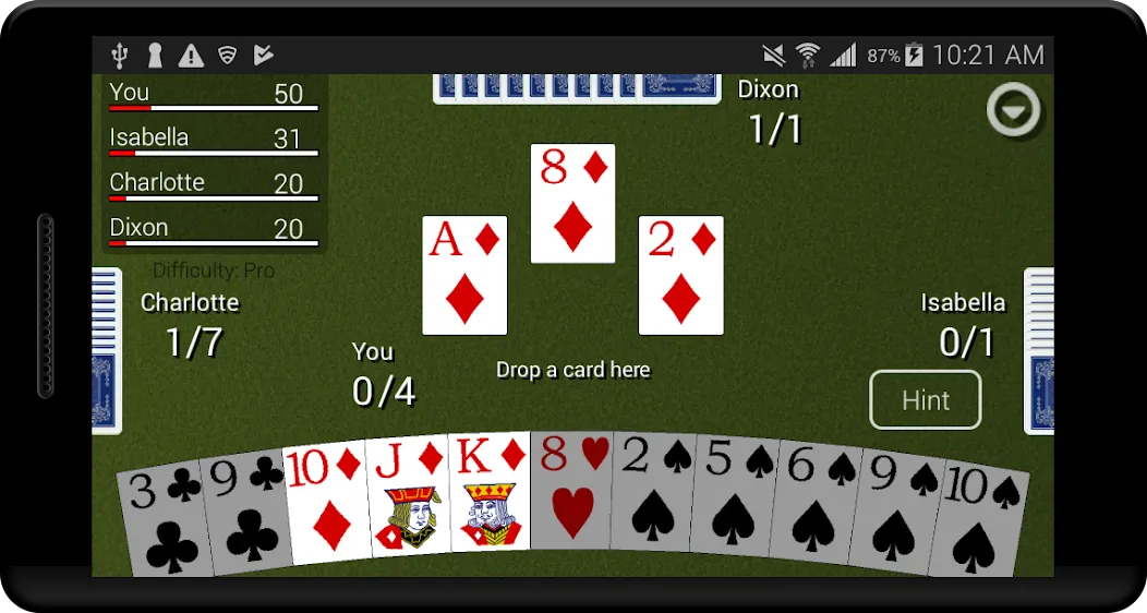 Spades Card Classic (Спейдс Кард Классик) [МОД Unlocked] APK Android Screenshot 5