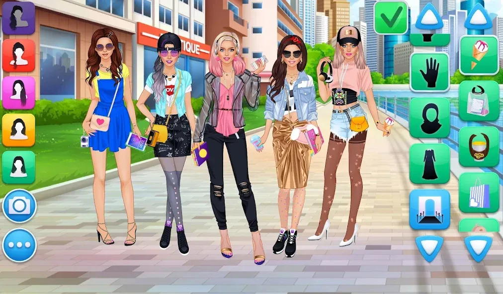 College Girls Team Makeover [МОД Mega Pack] APK Android Screenshot 5