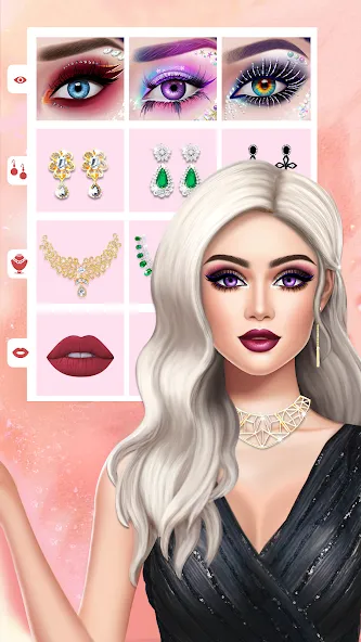 DIY Makeup: Beauty Makeup Game [МОД Mega Pack] APK Android Screenshot 2