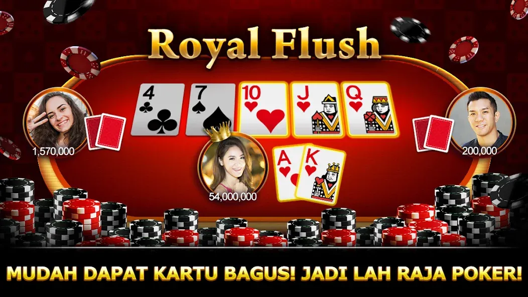 Luxy Poker-Online Texas Poker (Лакши Покер) [МОД Меню] APK Android Screenshot 1