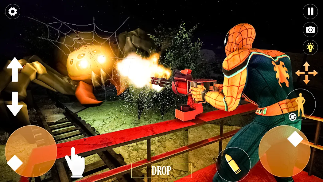 Horror Spider : Scary Train [МОД Много денег] APK Android Screenshot 2