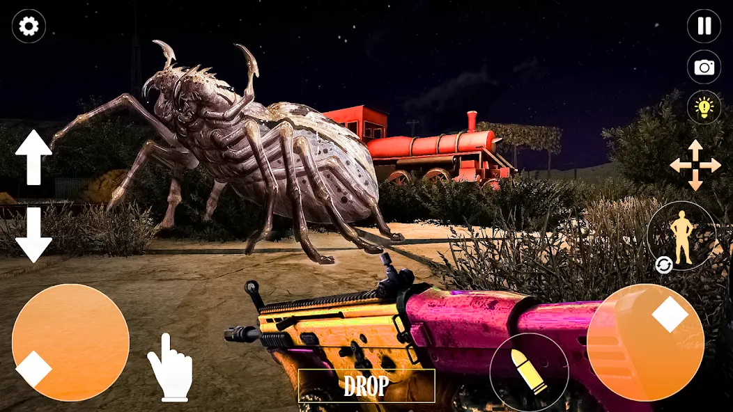 Horror Spider : Scary Train [МОД Много денег] APK Android Screenshot 5